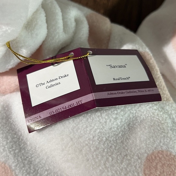 Real Newborn Doll - Ashton Drake Galleries : Savana By Ping Lau - Rare - HTF - Picture 4 of 16